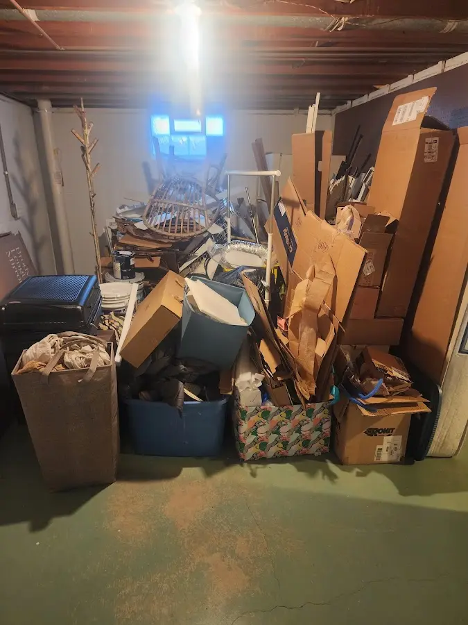 Roll-off dumpster container at job site for Construction Dumpster Rental in Long Beach